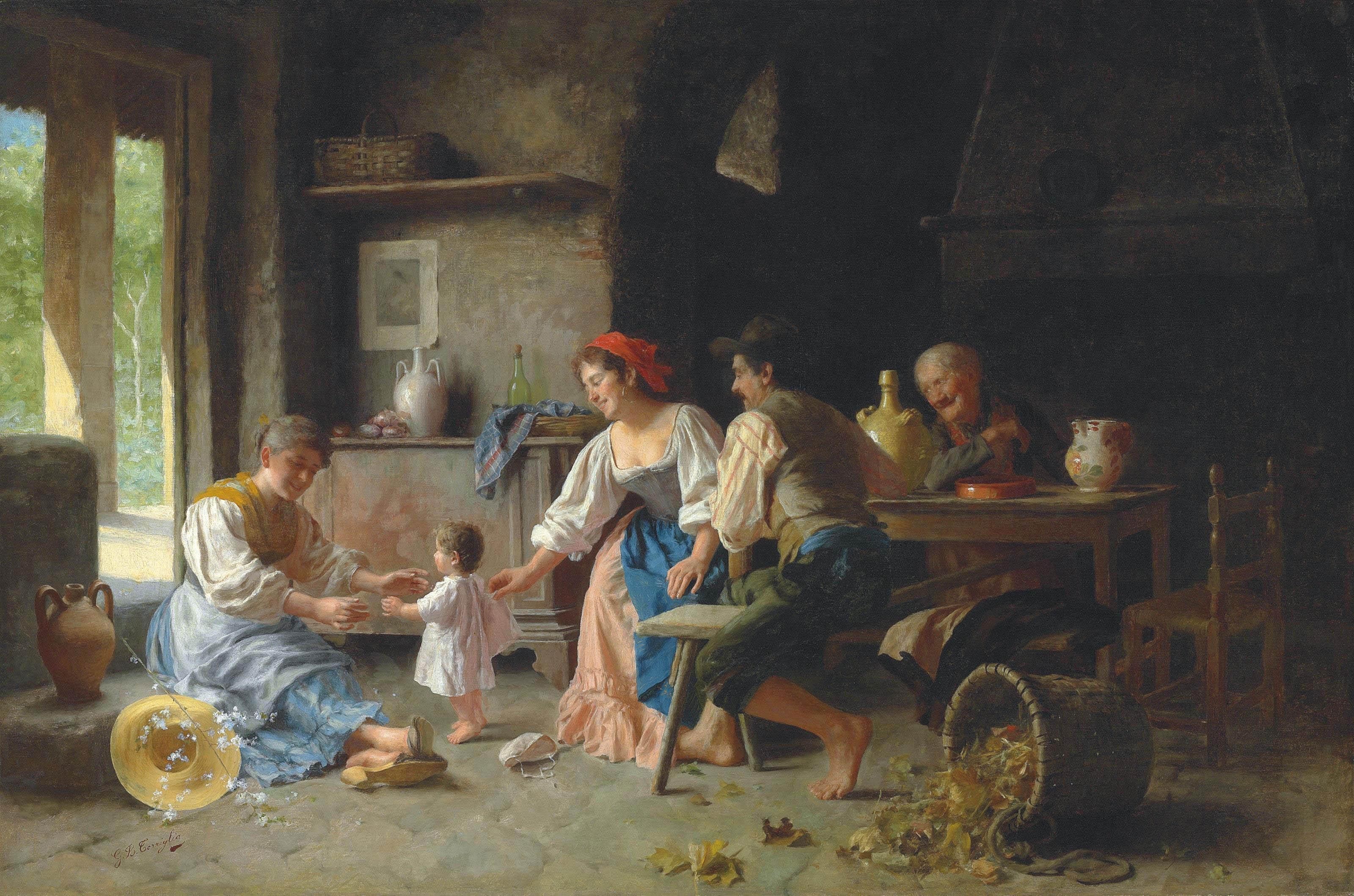 Giovanni Battista Torriglia - First steps