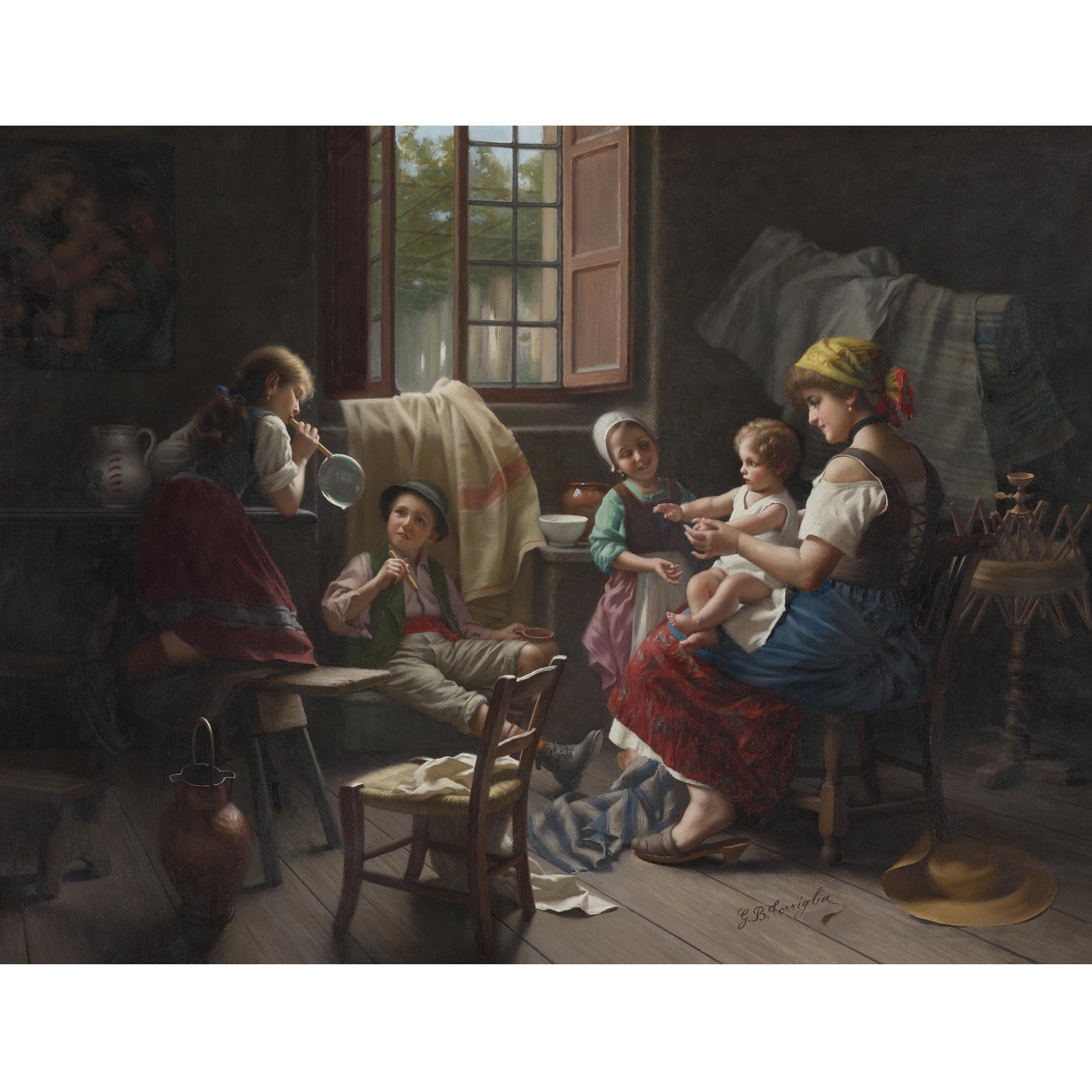 Giovanni Battista Torriglia - Italian Blowing Bubbles