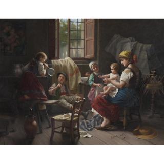 Giovanni Battista Torriglia - Italian Blowing Bubbles