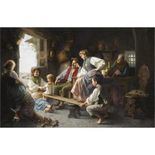 Giovanni Battista Torriglia - Italian The See-Saw