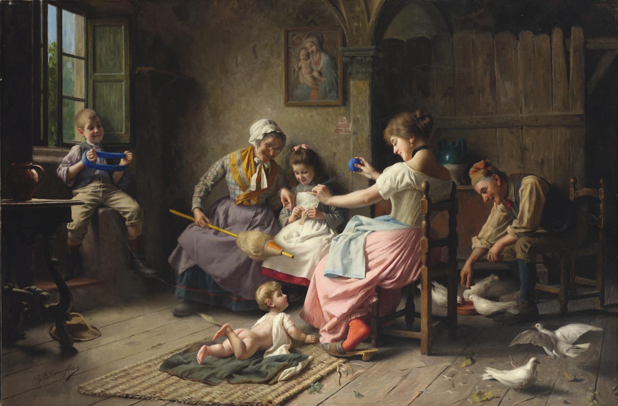 Giovanni Battista Torriglia - Italian the Thread Of Life