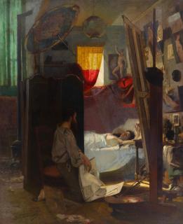 Giovanni Battista Torriglia - The artist\'s studio