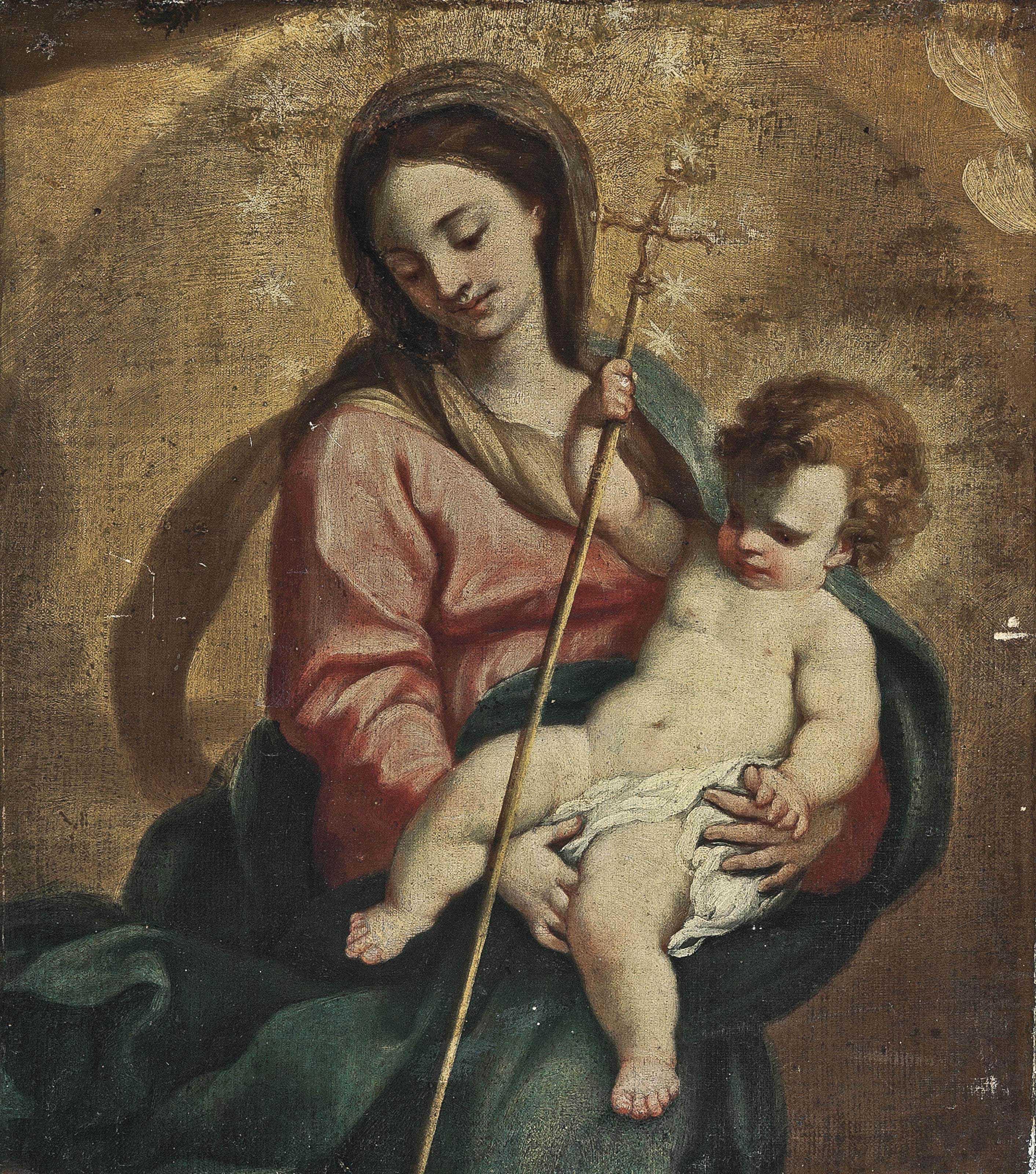 Giovanni Battista Vanni - The Madonna and Child