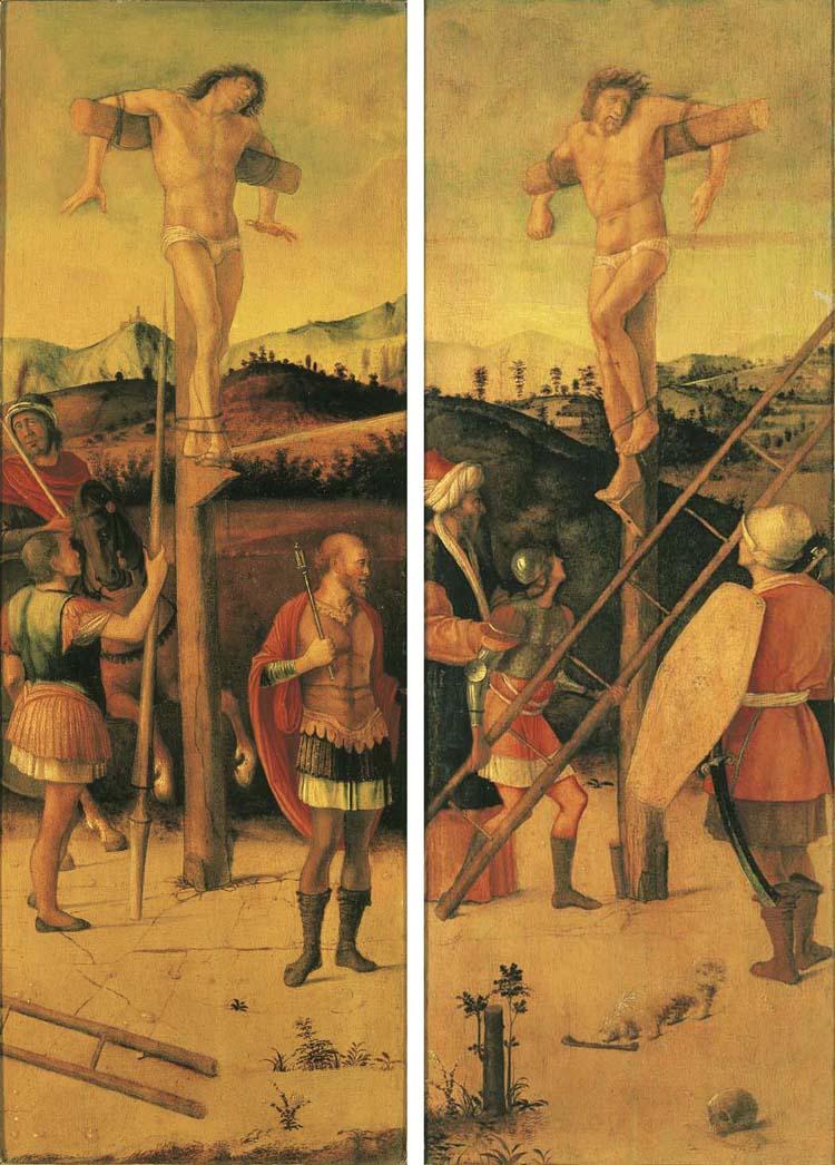 Giovanni Bellini - The Two Crucified Thieves