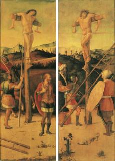 Giovanni Bellini - The Two Crucified Thieves