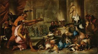 Giovanni Benedetto Castiglione - A Pagan Sacrifice