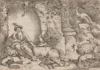 Giovanni Benedetto Castiglione - Circe.