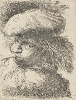 Giovanni Benedetto Castiglione - Fifteen Plates, From: Small Oriental Heads