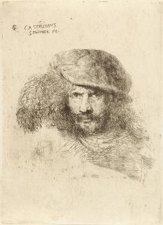 Giovanni Benedetto Castiglione - Selbstbildnis.