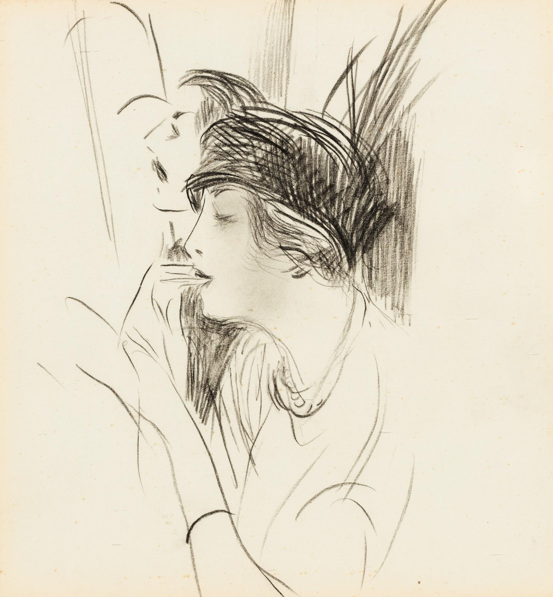 Giovanni Boldini - A Lady at the restaurant