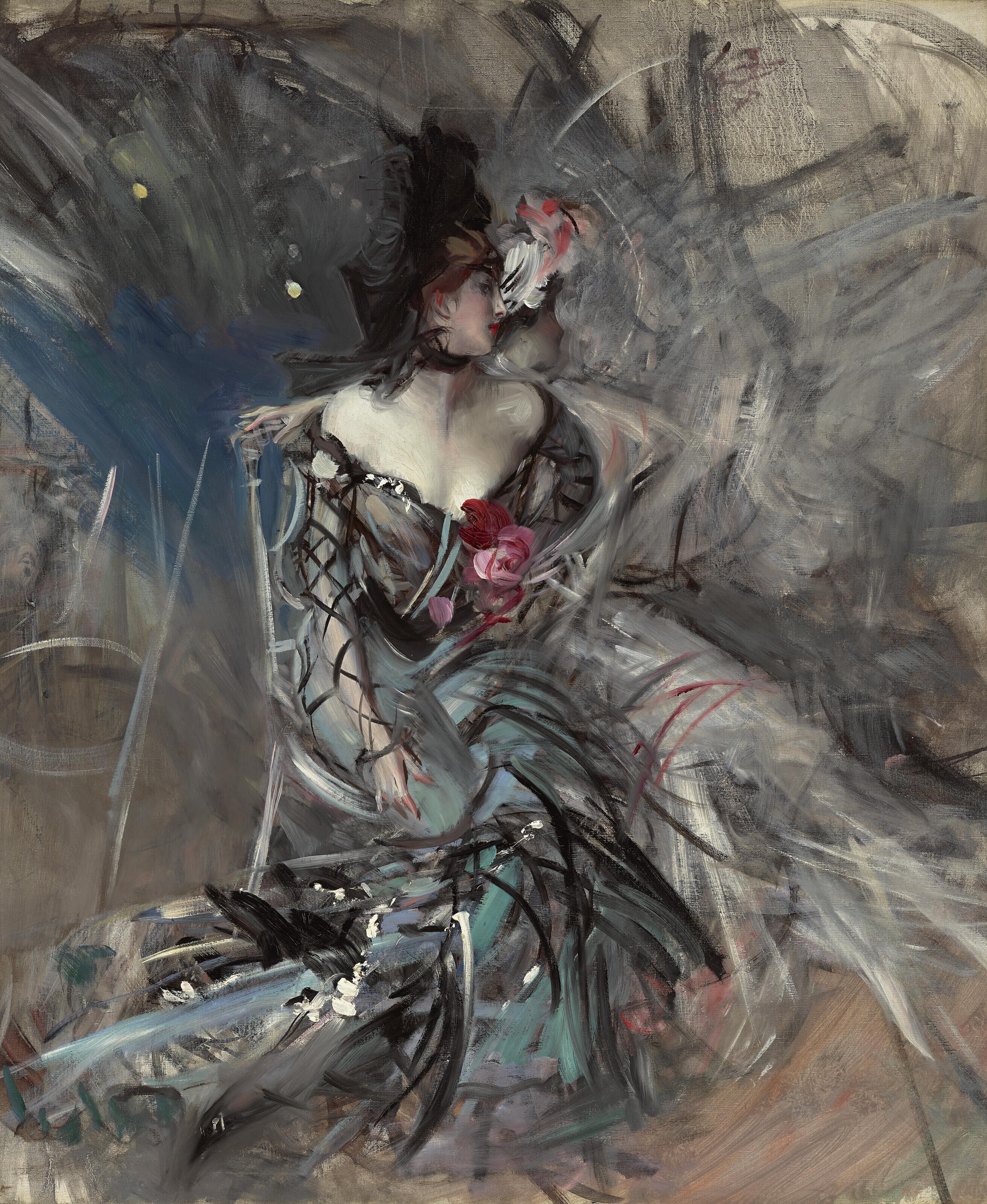 Giovanni Boldini - Ballerine Spagnole Al Moulin Rouge