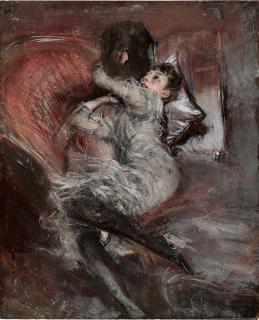 Giovanni Boldini - Idle Moments