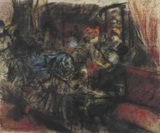 Giovanni Boldini - Interno al Moulin Rouge