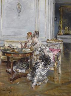 Giovanni Boldini - Italian confidences