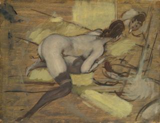 Giovanni Boldini - Italian Solo Con Lo Specchio