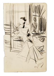 Giovanni Boldini - Lady at the Mirror