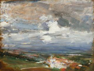 Giovanni Boldini - Pink Landscape