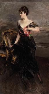 Giovanni Boldini - Portrait De La Princesse Cécile Murat, Ney D\'Elchingen