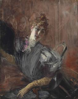 Giovanni Boldini - Portrait Of A Lady