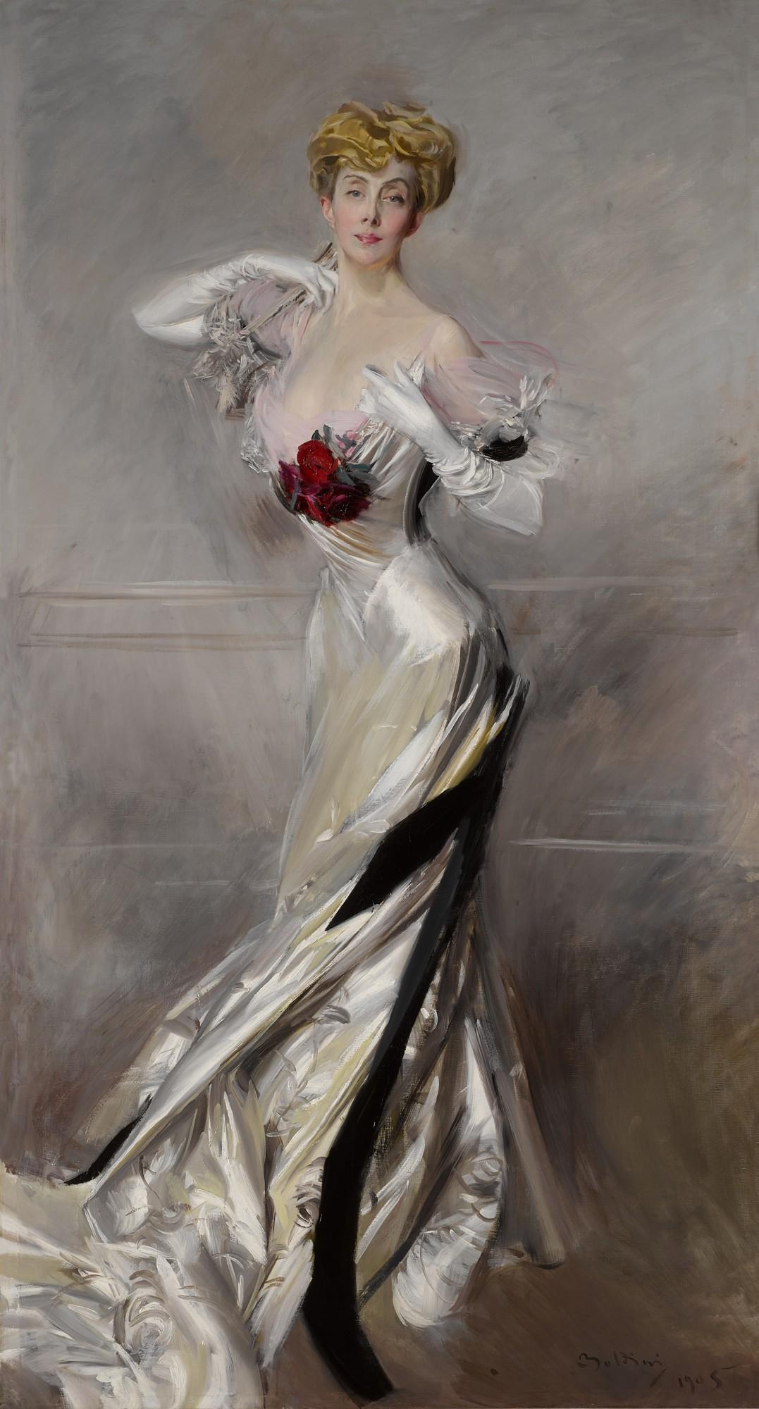 Giovanni Boldini - Portrait of Countess Zichy