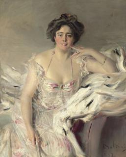 Giovanni Boldini - Portrait of Lady Nanne Schrader, née Wiborg
