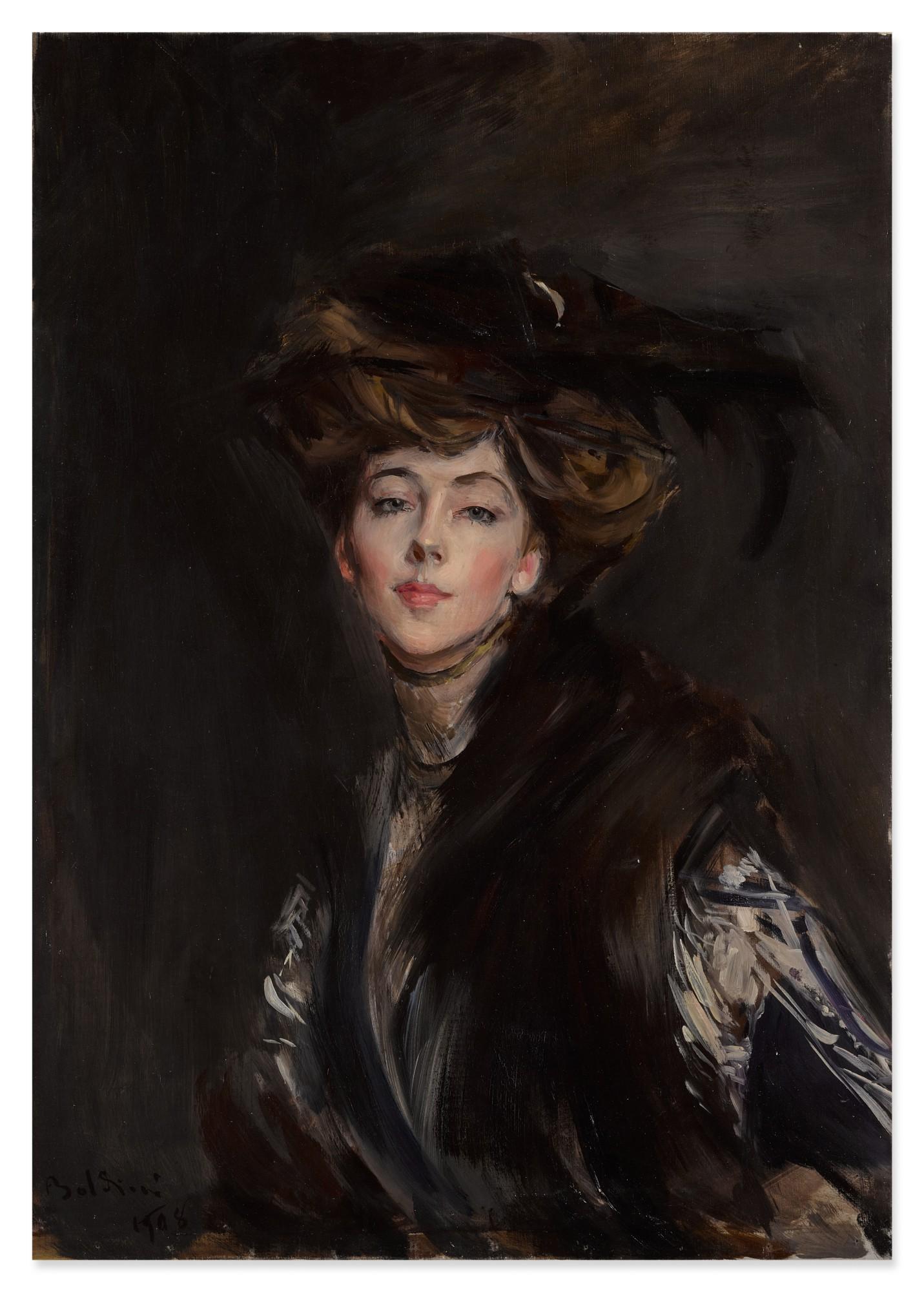 Giovanni Boldini - Portrait of Miss Anita Stewart