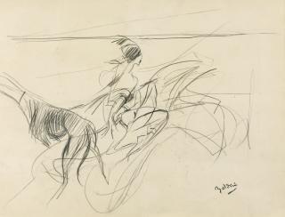 Giovanni Boldini - Portrait Of The Marquise Casati And Her Greyhound