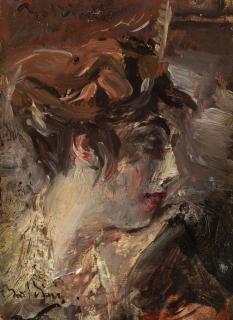 Giovanni Boldini - Profilo femminile