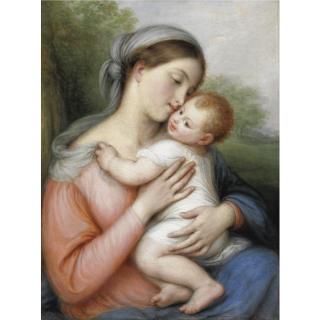 Giovanni Carnovali - Madonna Col Bambino