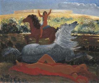 Giovanni Colacicchi - Amazzoni ferite