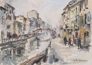 Giovanni Colombo da Busnago - Il Naviglio