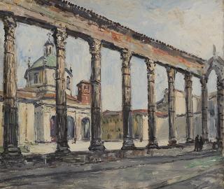 Giovanni Colombo da Busnago - Milano. Colonne di San Lorenzo