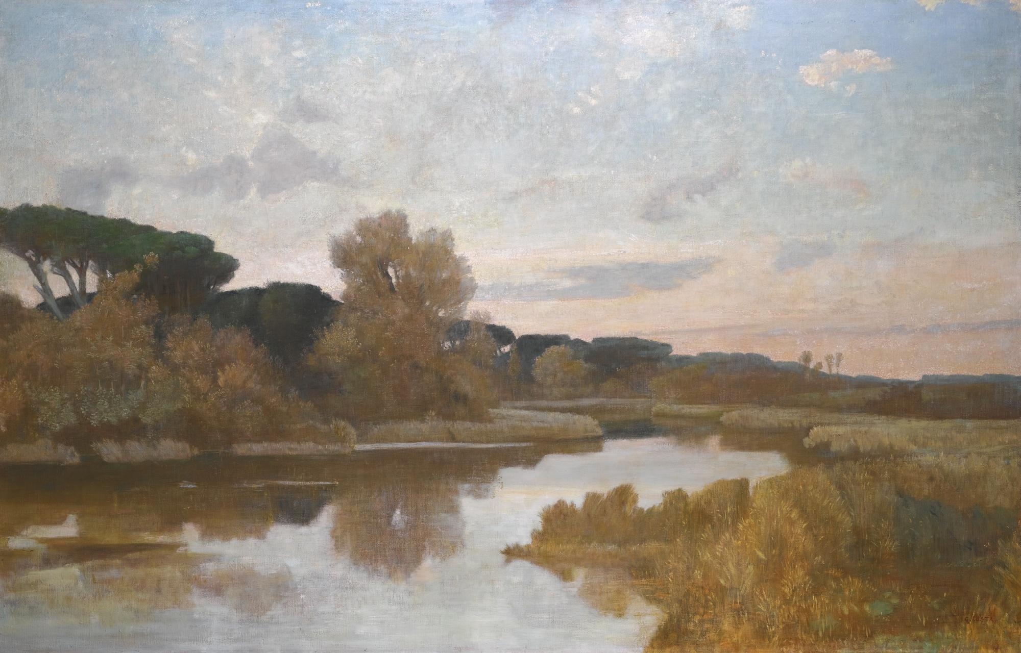 Giovanni Costa - Italian Castel Fusano