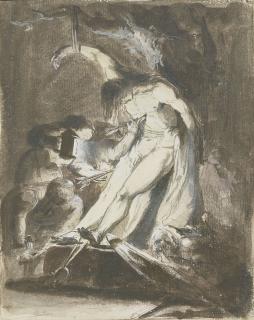 Giovanni David - Saint Sébastien soigné par Sainte Irène et les saintes femmes