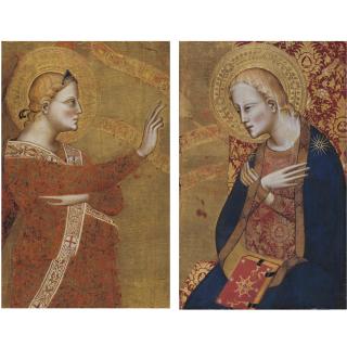 Giovanni del Biondo - The Archangel Gabriel And The Virgin Annunciate