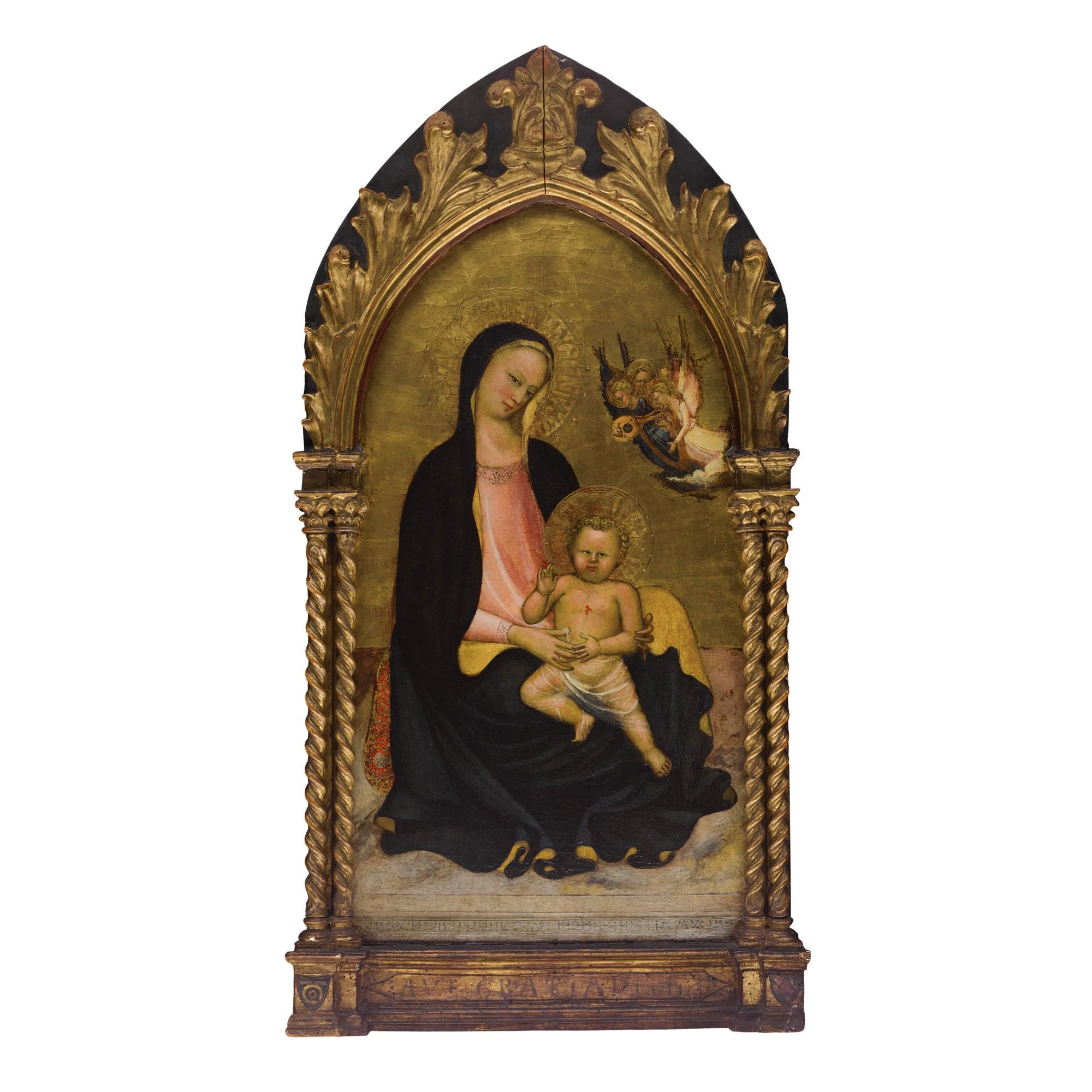 Giovanni Di Francesco Toscani - Madonna and Child with musician angels