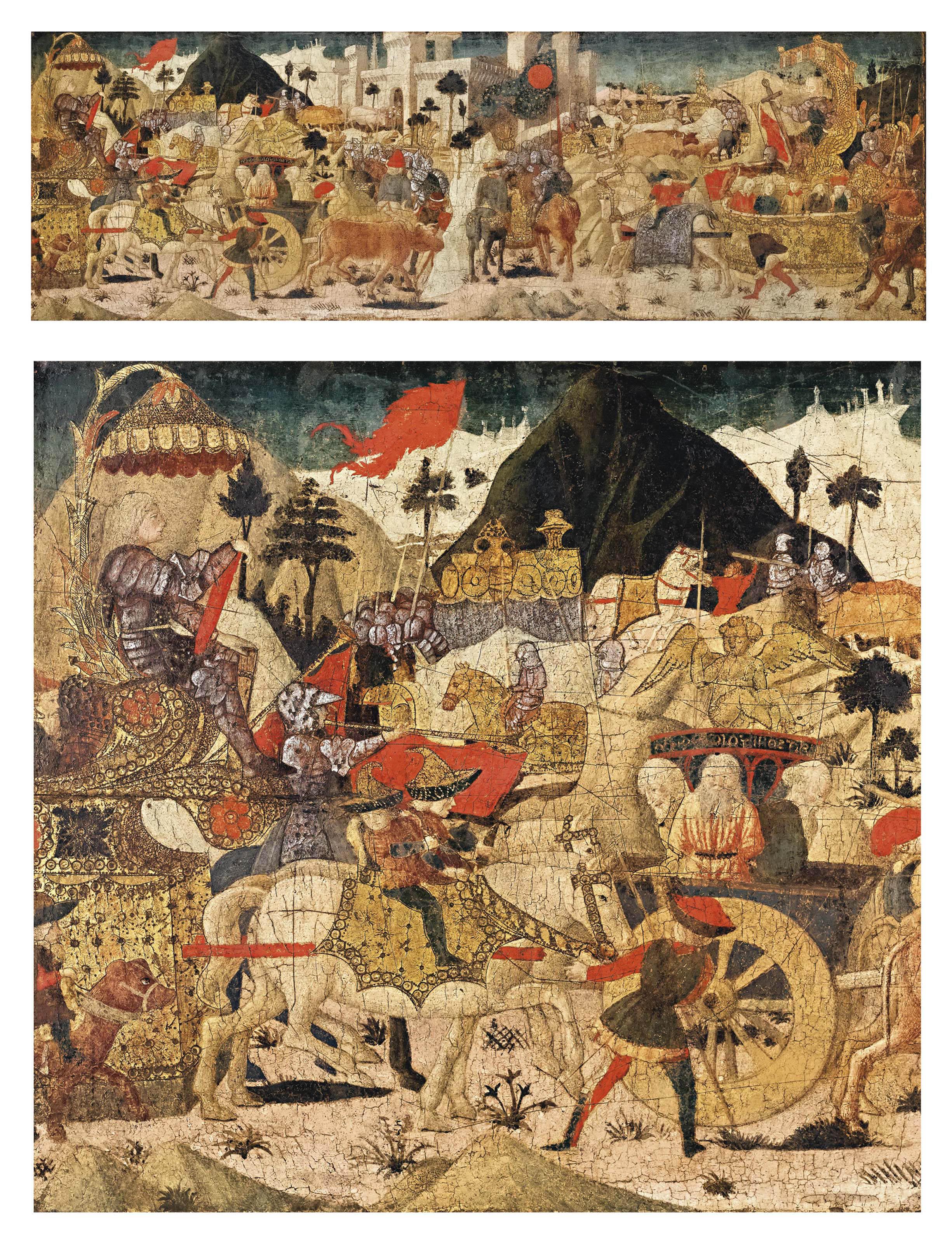 Giovanni di Ser Giovanni Guidi - Scena di trionfo all\'antica