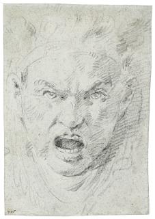 Giovanni Domenico Tiepolo - Head Study Of A Native American