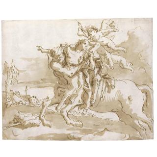 Giovanni Domenico Tiepolo - Nessus And Dejanira