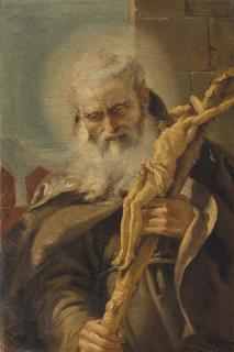 Giovanni Domenico Tiepolo - Saint Jean Gualbert