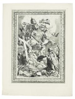 Giovanni Domenico Tiepolo - The Arts paying Homage to the Papal Authority of Pope Pius VI