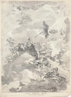 Giovanni Domenico Tiepolo - The Triumph of Hercules (De Vesme 101; Rizzi 147)