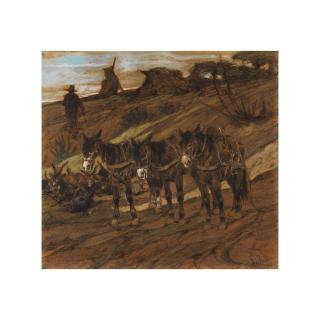 Giovanni Fattori - Asinelli in attesa