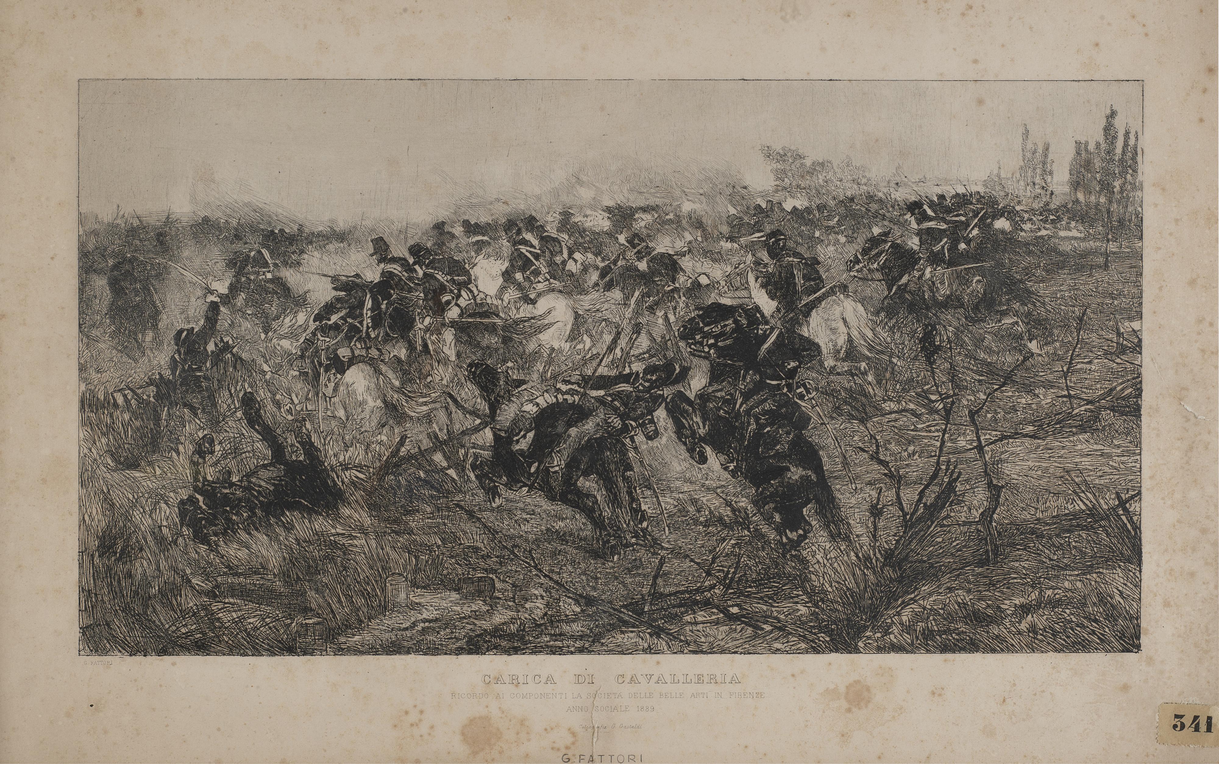 Giovanni Fattori - Carica di Cavalleria