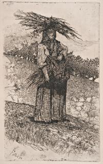 Giovanni Fattori - Contadina