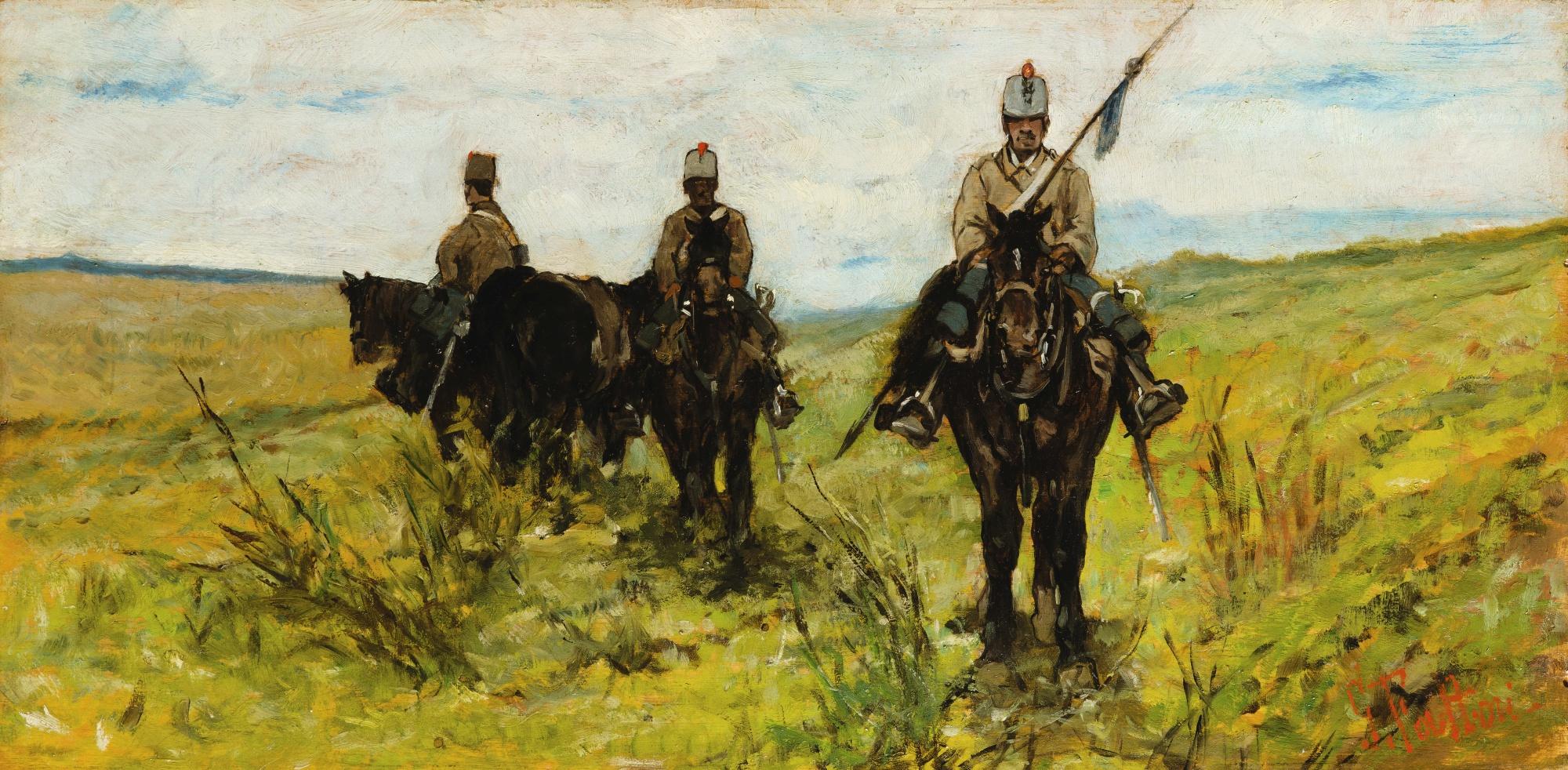 Giovanni Fattori - Horsemen