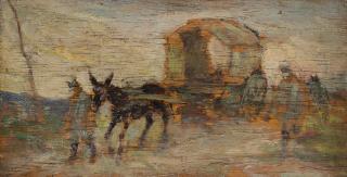 Giovanni Fattori - La diligenza