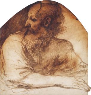 Giovanni Francesco Barbieri - An Old Man With A Beard, Bust Length