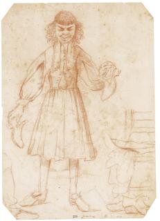 Giovanni Francesco Barbieri - Caricature Of A Shoemaker