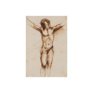 Giovanni Francesco Barbieri - Le Christ en Croix